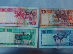 Namibijské bankovky